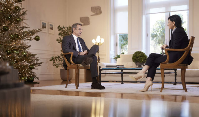 Η συνέντευξη που δεν δόθηκε ποτέ - Μητσοτάκης σε Αθηναΐδα Νέγκα 29/12