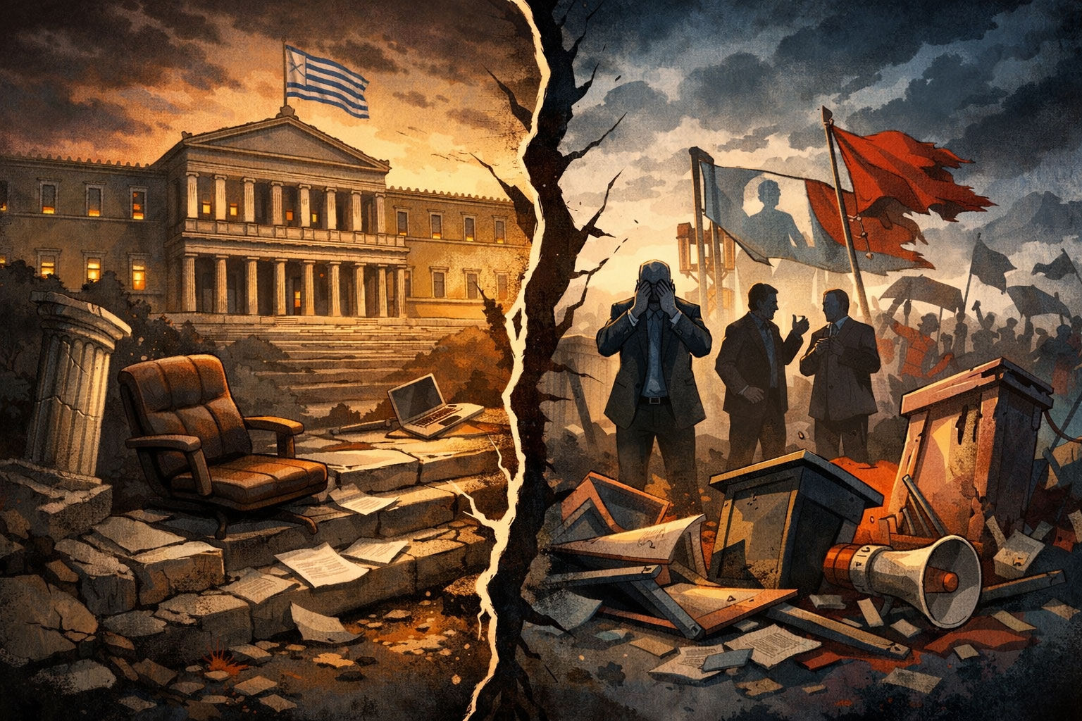 2025: Η Χρονιά της κυβερνητικής διάβρωσης και του πολιτικού Κενού 2025: Η Χρονιά της κυβερνητικής διάβρωσης και του πολιτικού Κενού
