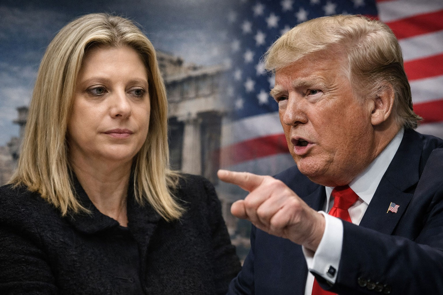 Η Καρυστιανού στη χώρα του Τραμπισμού και των δημοψηφισμάτων Η Καρυστιανού στη χώρα του Τραμπισμού και των δημοψηφισμάτων
